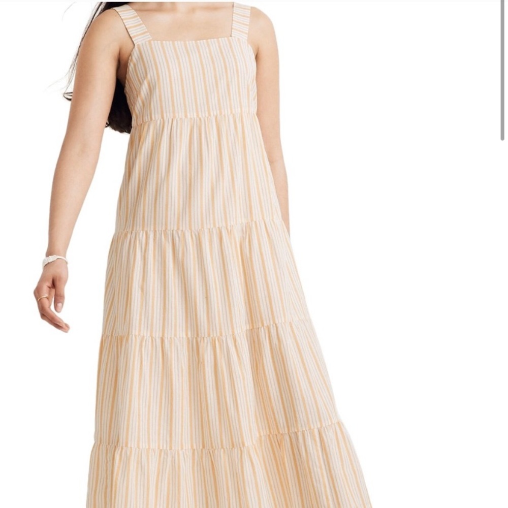 Madewell Yellow Maxi Dress